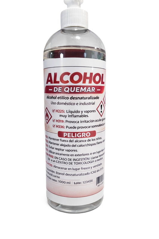 [AKTALCOHO] Alcohol de Quemar x 1L