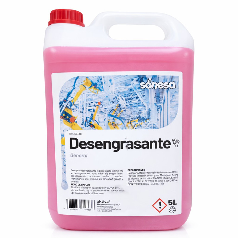 [AKTDES01] Desengrasante GENERAL x5L