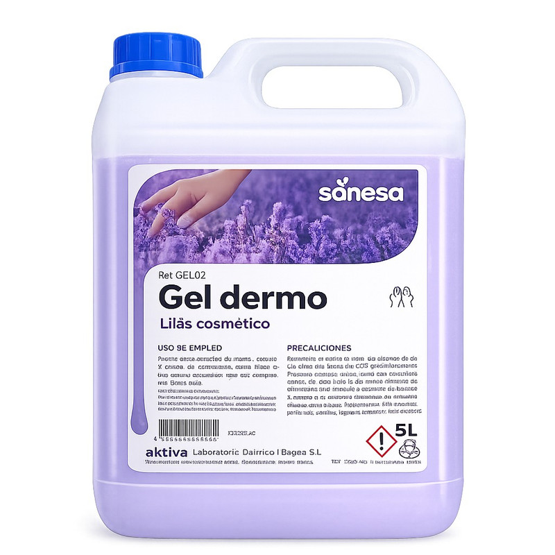 [AKTGEL02] GEL de Manos DERMO LILAS 5L