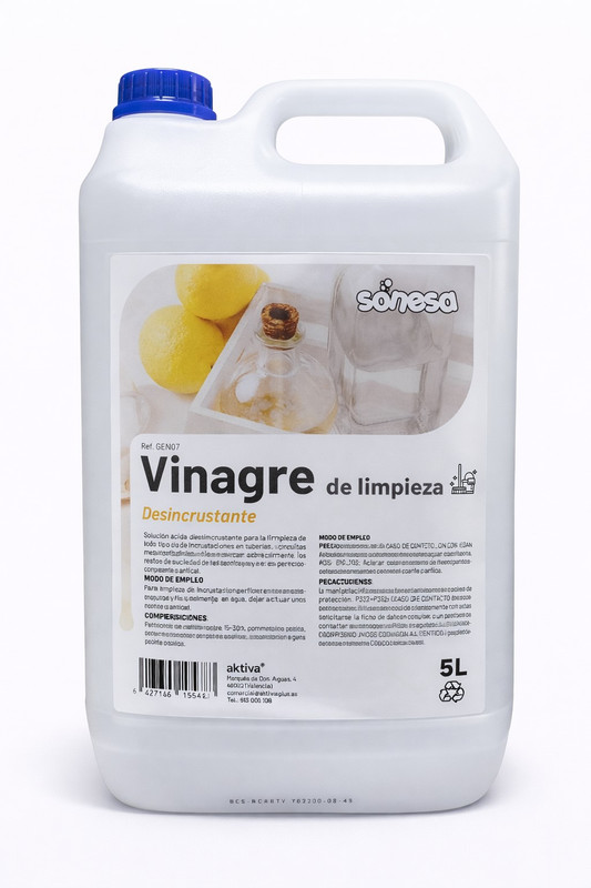 [AKTGEN07] Vinagre de limpieza DESINCRUSTANTE x5L